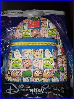 Disney Park Loungefly Pixar Toy Story Mini Backpack A+ Placement Nwt Exclusive