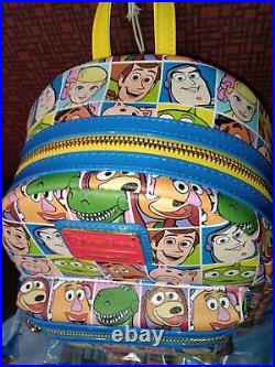 Disney Park Loungefly Pixar Toy Story Mini Backpack A+ Placement Nwt Exclusive