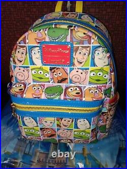 Disney Park Loungefly Pixar Toy Story Mini Backpack A+ Placement Nwt Exclusive