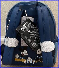 Disney Parks 2023 Mickey & Minnie Mouse Hanukkah Backpack Bag Loungefly NEW