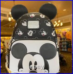 Disney Parks 2023 Mickey Mouse Mini Backpack Loungefly NWT