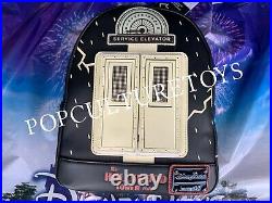 Disney Parks 2024 Tower Of Terror Hotel Donald Stitch Backpack Ear Headband Set