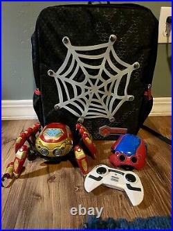 Disney Parks Avengers Campus Spider-Bot withIron Man Tactical Upgrade and Backpack