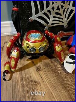 Disney Parks Avengers Campus Spider-Bot withIron Man Tactical Upgrade and Backpack