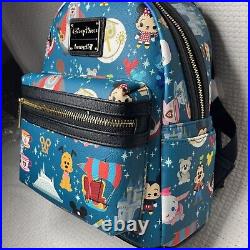 Disney Parks Chibi Loungefly Mini Backpack New Space Mountain Pluto Tea Cup