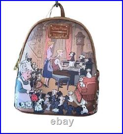 Disney Parks Disney 100 Decades 101 Dalmatians Loungefly Mini Backpack NWT