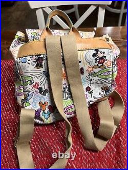 Disney Parks Dooney and Bourke Sketch Backpack, excellent condition