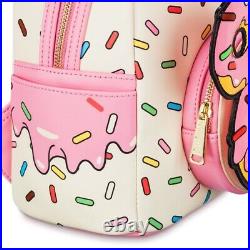 Disney Parks Eats Collection 2024 Mickey Mouse Ear Donut Backpack Bag Loungefly