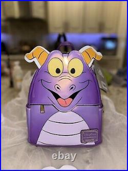 Disney Parks Epcot Figment Of Imagination Cosplay Loungefly Backpack New