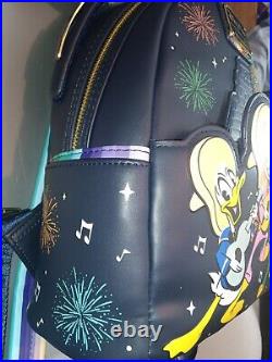 Disney Parks Epcot Mexico Three Caballeros Donald Loungefly Backpack & Ears