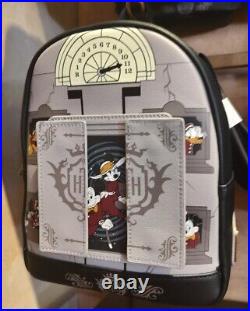 Disney Parks Hollywood Tower Hotel LOUNGEFLY Mini Backpack Mickey & Friends NWT