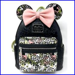 Disney Parks Loungefly Animal Kingdom 25th Anniversary Leopard Backpack