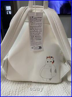 Disney Parks Loungefly Baymax & Mochi Backpack And Matching Ears Set