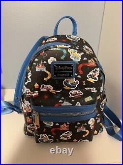 Disney Parks Loungefly Disney Ride Icons Backpack BRAND NEW With TAGS