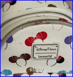 Disney Parks Loungefly Minnie Mouse Ears Holder Mini Backpack