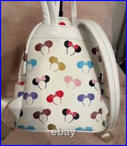 Disney Parks Loungefly Minnie Mouse Ears Holder Mini Backpack