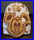 Disney Parks Mickey Mouse Waffle Loungefly Mini Backpack Sold Out Rare