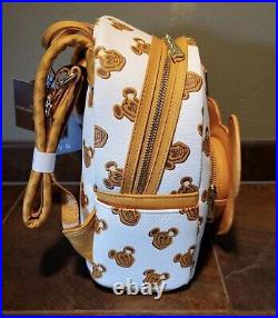 Disney Parks Mickey Mouse Waffle Loungefly Mini Backpack Sold Out Rare