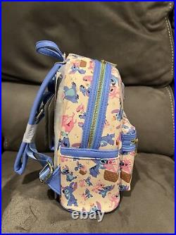 Disney Parks Stitch and Angel Loungefly Mini Backpack Lilo & Stitch Scrump