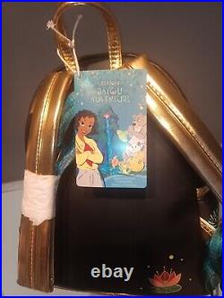 Disney Parks Tiana's Bayou Adventure Loungefly Mini Backpack & Light Up Ears New