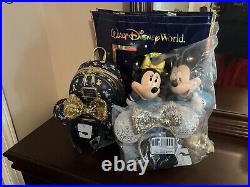 Disney Parks Walt Disney World 50th Anniversary Backpack bundle