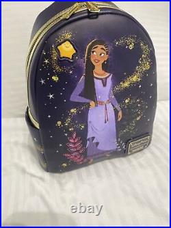 Disney Parks Wish Loungefly Mini Backpack With Wallet And Ears NEW With Tags