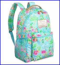 Disney Parks x Lilly Pulitzer Backpack Mickey & Minnie Mouse Cinderella Castle