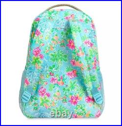 Disney Parks x Lilly Pulitzer Backpack Mickey & Minnie Mouse Cinderella Castle