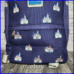 Disney Parks x Loungefly Disneyland Sleeping Beauty Castle Canvas Backpack