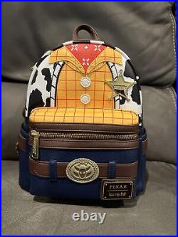 Disney Pixar Loungefly Toy Story Woody Mini Backpack