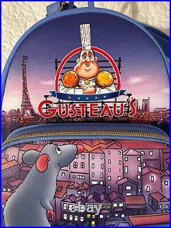 Disney Pixar Ratatouille Loungefly Backpack Minor Imperfections