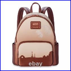 Disney Star Wars Sands of Tatooine Loungefly Mini Backpack