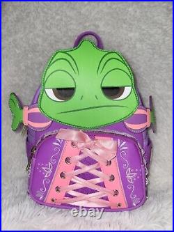 Disney Tangled Pascal Loungefly Mini Backpack NWT SDCC Exclusive