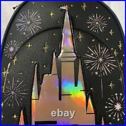 Disney WDW 50th Anniversary Grand Finale Loungefly Mini Backpack & Ears Set