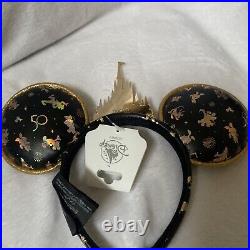 Disney WDW 50th Anniversary Grand Finale Loungefly Mini Backpack & Ears Set