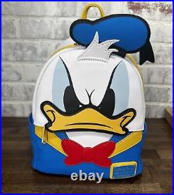 Donald Duck 90th Anniversary Color Changing Loungefly Mini Backpack