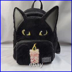 EXCLUSIVE Loungefly Disney Hocus Pocus GITD BINX Candle PLUSH Mini Backpack