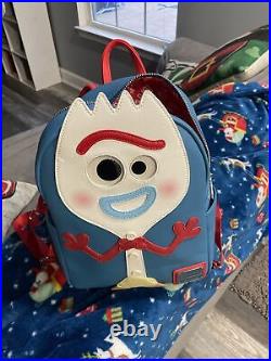 Forky Backpack Loungefly Pixar Disney Toy Story Rare And Fanny Pack