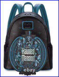 Haunted Mansion Glow-in-the-Dark Loungefly Backpack Disney Parks 2022