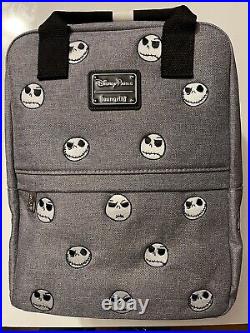 Jack Skellington Loungefly Backpack Mint Condition, Disney Park Exclusive