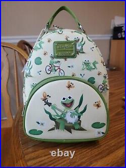 Kermit The Frog Banjo The Muppets Loungefly Mini Backpack Disney Parks