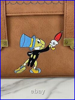 LOUNGEFLY Disney Pinocchio Satchel Backpack NWOT