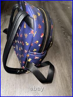 LOUNGEFLY x DISNEY PARKS limited release Disney Snacks mini backpack in navy