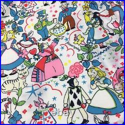 LeSportsac Disney BACKPACK Alice In Wonderland Flower Spring 4 Zipper Pockets