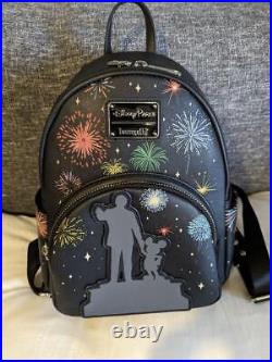 Led Light Walt & Mickey Backpack 100Th Lounge Fly Disney Iconic Characters