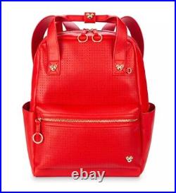 Limited Edition Disney Store Mickey Mouse Icon Flair Red Pin Backpack X Cond