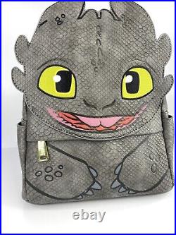 Loungefly Backpack How to Train Your Dragon Toothless NWT Rare Dreamworks