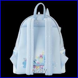 Loungefly Cinderella Exclusive Holiday Castle Light Up Mini Backpack/Wallet/Pin