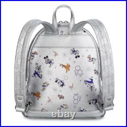 Loungefly Disney 100th Anniversary Mickey & Friends Mini Backpack New