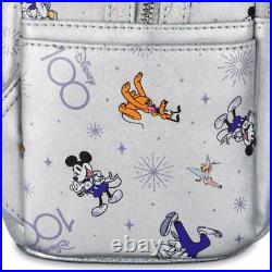 Loungefly Disney 100th Anniversary Mickey & Friends Mini Backpack New